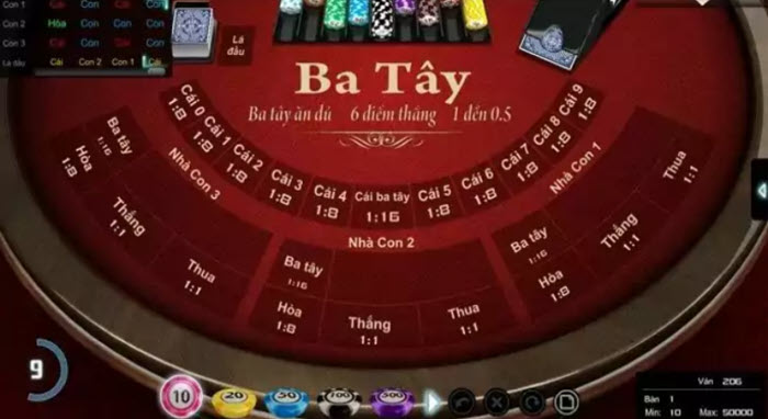 Đa dạng trò chơi tại sảnh KU casino