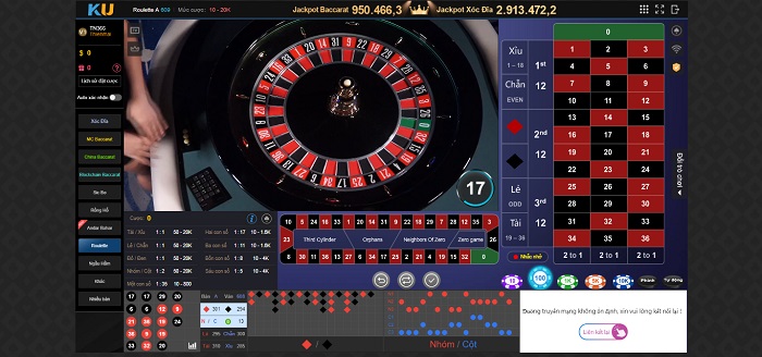 Hướng dẫn chơi Roulette tại Kubet chi tiết