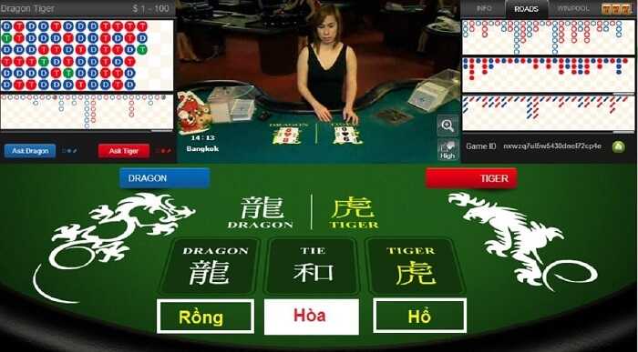 Luật chơi Rồng Hổ online tại nhà cái Kubet