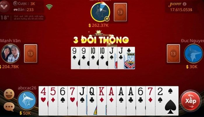Các cách xếp các tay bài trong Game Tiến Lên Miền Nam Online Kubet