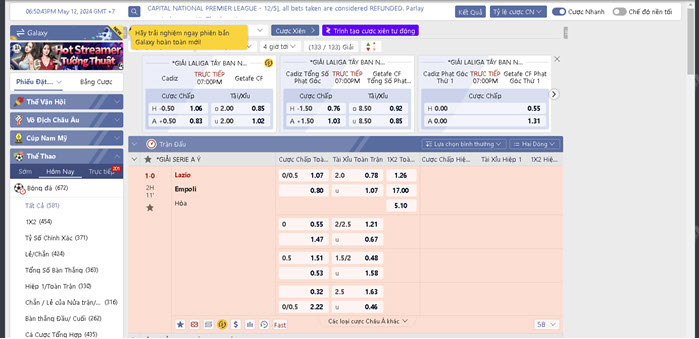 Trải nghiệm đa dạng các kèo cược tại kubet