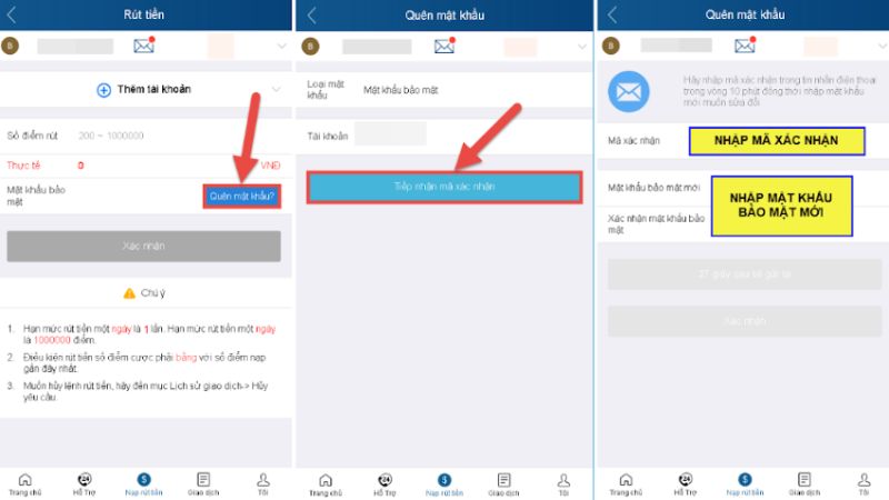 Hướng dẫn rút tiền Kubet 